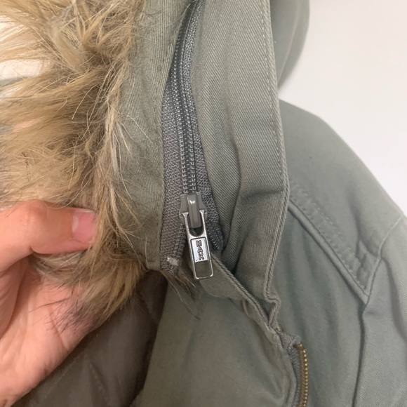 AMERICAN RAG Green Utility Military Style Parka - Picture 7 of 10